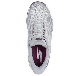 Outlet Skechers Women's , Slip-ins Relaxed Fit: Viper Court Reload Pickleball Shoe Grey/Purple