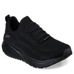 Sale Skechers Women's , Sport Sparrow 2.0 - Allegiance Crew Sneaker - Wide Width Black/Black