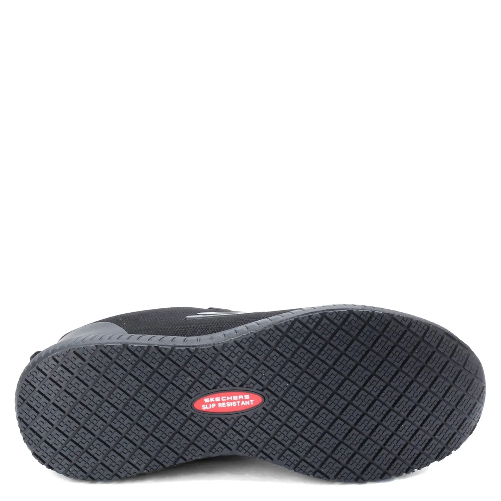 Outlet Skechers Work Women's Skechers, Squad SR Work Shoe - Wide Width Black