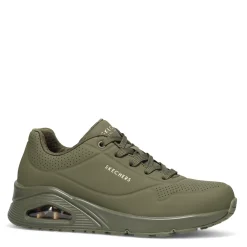 Clearance Skechers Women's Street, Uno - Stand on Air Sneaker Olive