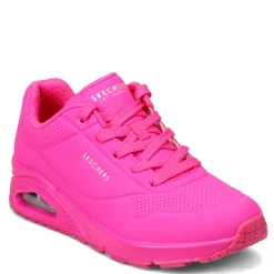 Outlet Skechers Women's Street, Uno - Neon Nights Sneaker Hot Pink