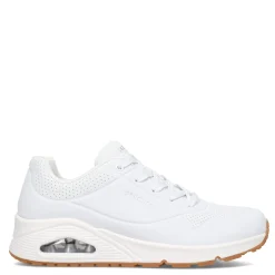 Sale Skechers Women's Street, Uno - Stand on Air Sneaker - Wide Width White