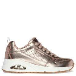 New Skechers Women's Street, Uno â€“ Metallixs Sneaker Rose/Gold