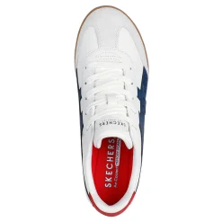 Clearance Skechers Women's Street, Zinger 2.0 - La Bella Sneaker White Navy Red
