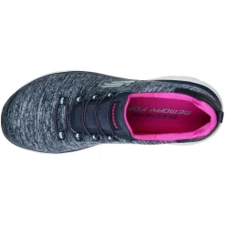Online Skechers Women's , Summits - Quick Getaway Navy / Pink