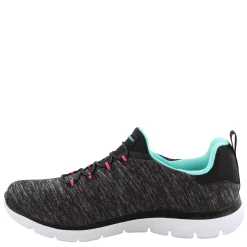 Hot Skechers Women's , Summits - Quick Getaway - Wide Width Black / Blue