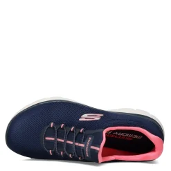 Best Skechers Women's , Summits - Cool Classic Sneaker - Wide Width Navy / Pink