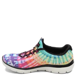 Outlet Skechers Women's , Summits - Looking Groovy Sneaker Black Multi