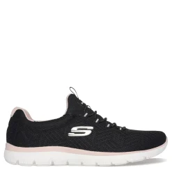 Online Skechers Women's , Summits - Artistry Chic Sneaker Black Pink