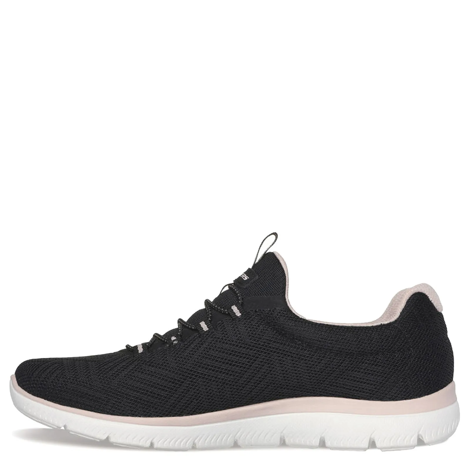 Online Skechers Women's , Summits - Artistry Chic Sneaker Black Pink