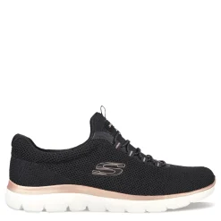 Online Skechers Women's , Summits - Cool Classic Sneaker Black Rose Gold
