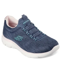 Sale Skechers Women's , Summits - Fun Flair Sneaker Navy Multi