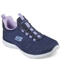 Discount Skechers Women's , Summits - Fresh Impression Sneaker Navy Lavender