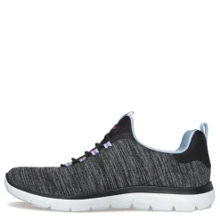 Skechers Women's , Summits - Fresh Impression Sneaker Black Multi
