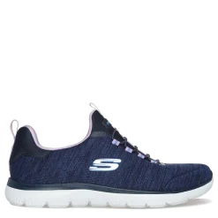 Online Skechers Women's , Summits - Fresh Impression Sneaker Navy Lavender