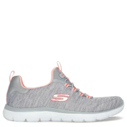 Sale Skechers Women's , Summits - Fresh Impression Sneaker Grey Coral