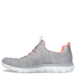 Sale Skechers Women's , Summits - Fresh Impression Sneaker Grey Coral