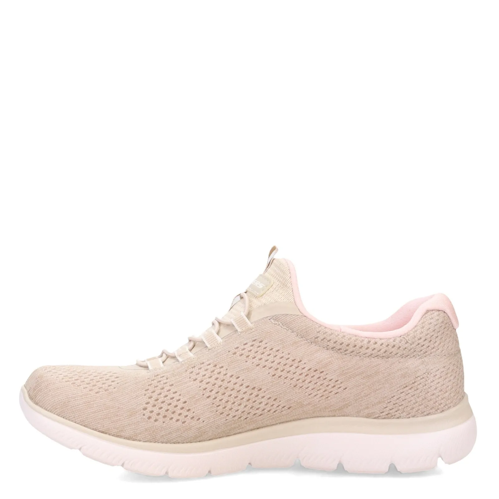 Clearance Skechers Women's , Summits - Fun Flair Sneaker - Wide Width Taupe