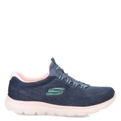 Women's , Summits - Fun Flair Sneaker - Wide Width-Skechers Hot