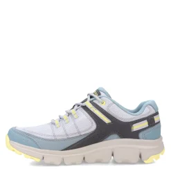 Skechers Women's , Summits AT - Artists Bluff Hiking Shoe Blue/Yellow