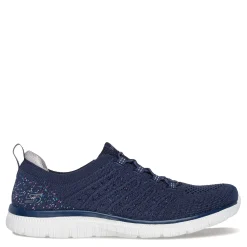 Skechers Women's , Virtue - Show Runner Sneaker - Wide Width Navy