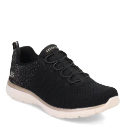 New Skechers Women's , Virtue Lucent Sneaker Black