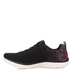New Skechers Women's , Virtue Sneaker - Wide Width Black Pink