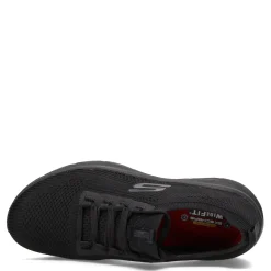 Sale Skechers Work Women's , Relaxed Fit: D'Lux Walker SR - Ozema Work Shoe - Wide Width Black