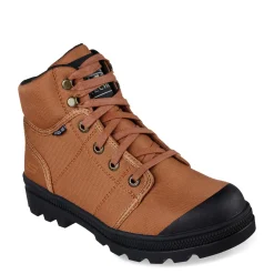 Clearance Skechers Work Women's , Rotund - Darragh Steel Toe Boot Rust