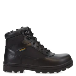 New Skechers Work Women's , Rotund - Briggit WP Boot Black