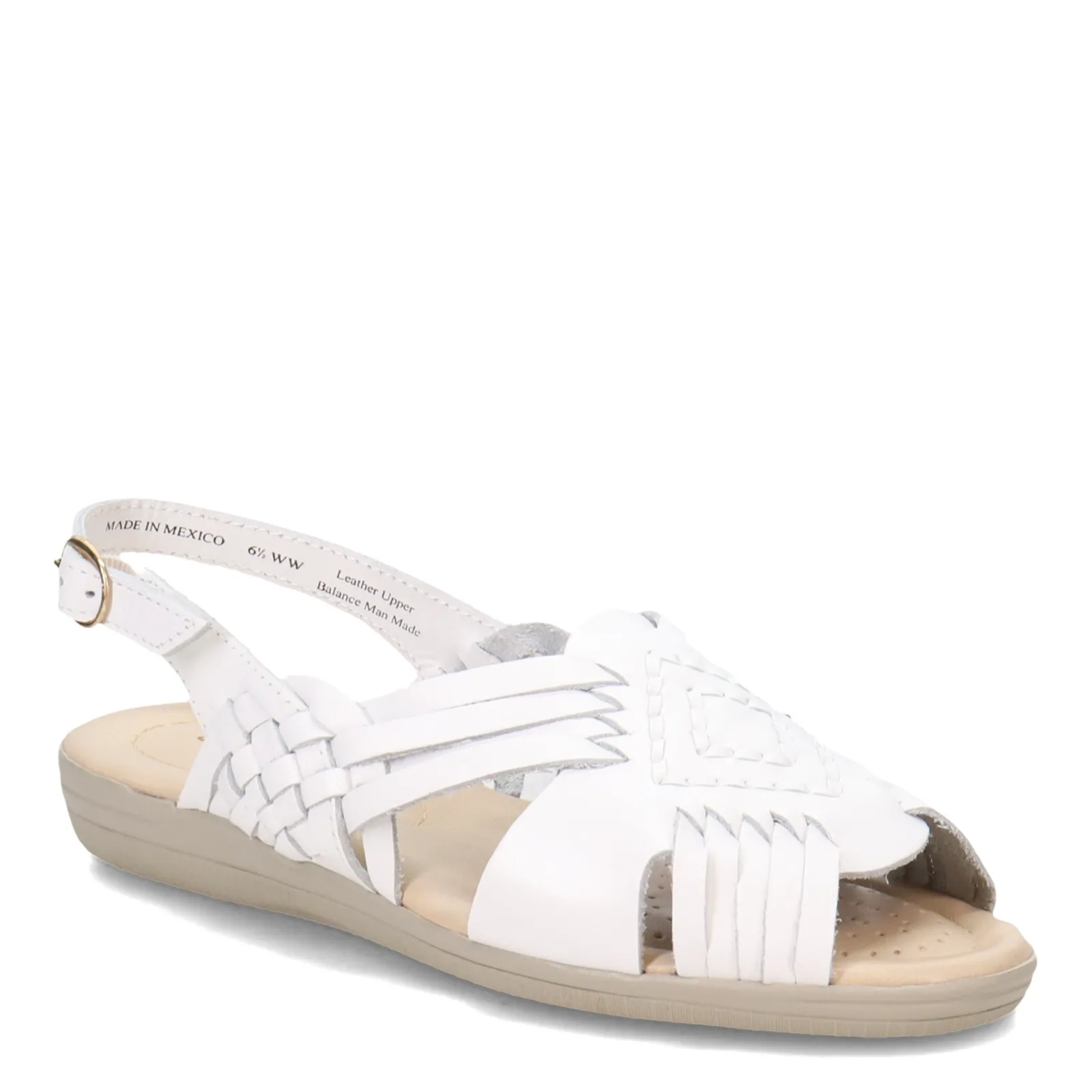 Discount Softspots Women's Soft Spots, Tela Sandal White