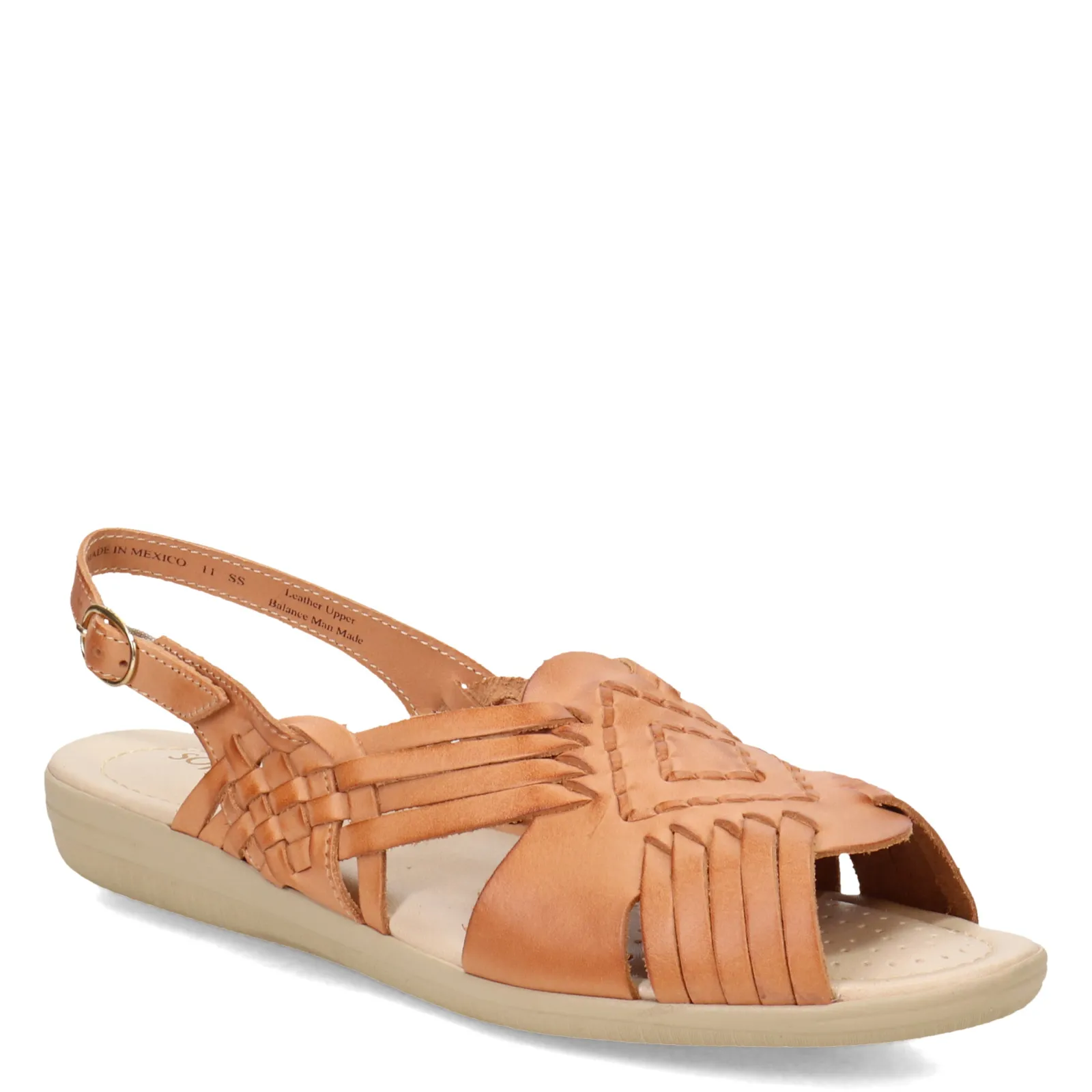 New Softspots Women's Soft Spots, Tela Sandal Natural