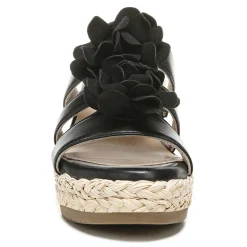 SOUL Naturalizer Women's , Oodles Flower Sandal Black