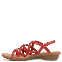 New SOUL Naturalizer Women's , Sierra Sandal Red Faux Leather