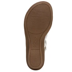 New SOUL Naturalizer Women's , Sierra Sandal White