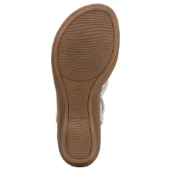 Outlet SOUL Naturalizer Women's , Sierra Sandal Gold Faux Leather
