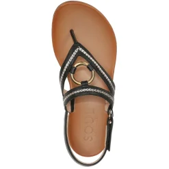 Online SOUL Naturalizer Women's , Sunny Thong Sandal Black