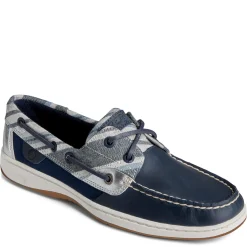 Clearance Sperry Women's , Bluefish 2 Eye Boat Shoe Navy Stripe