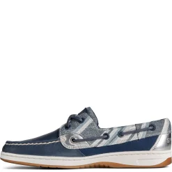 Clearance Sperry Women's , Bluefish 2 Eye Boat Shoe Navy Stripe