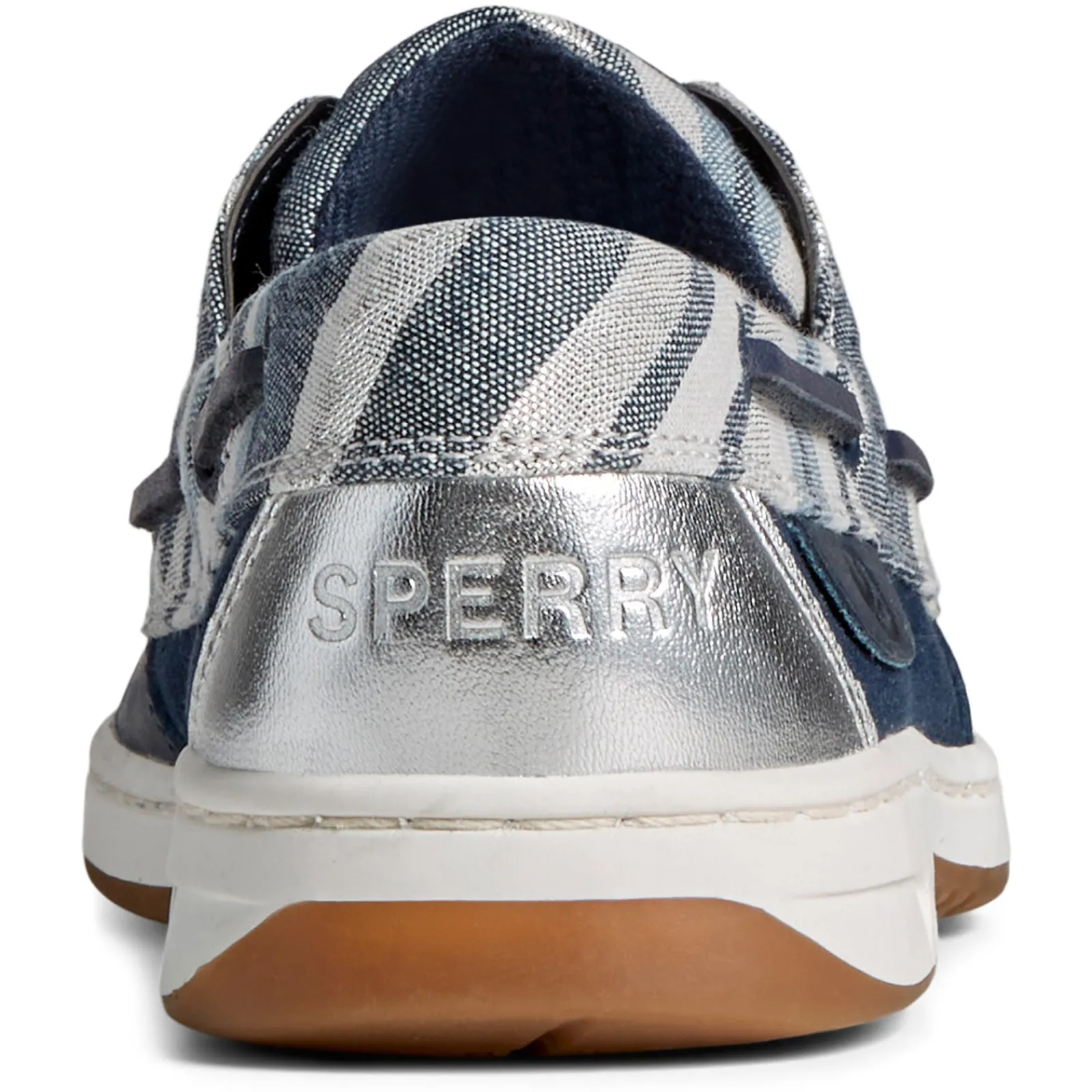Clearance Sperry Women's , Bluefish 2 Eye Boat Shoe Navy Stripe