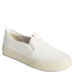 Discount Sperry Women's , Breaker Plushstep Slip-On Bright White
