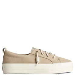 Online Sperry Women's , Crest Vibe Platform Sneaker Light Brown