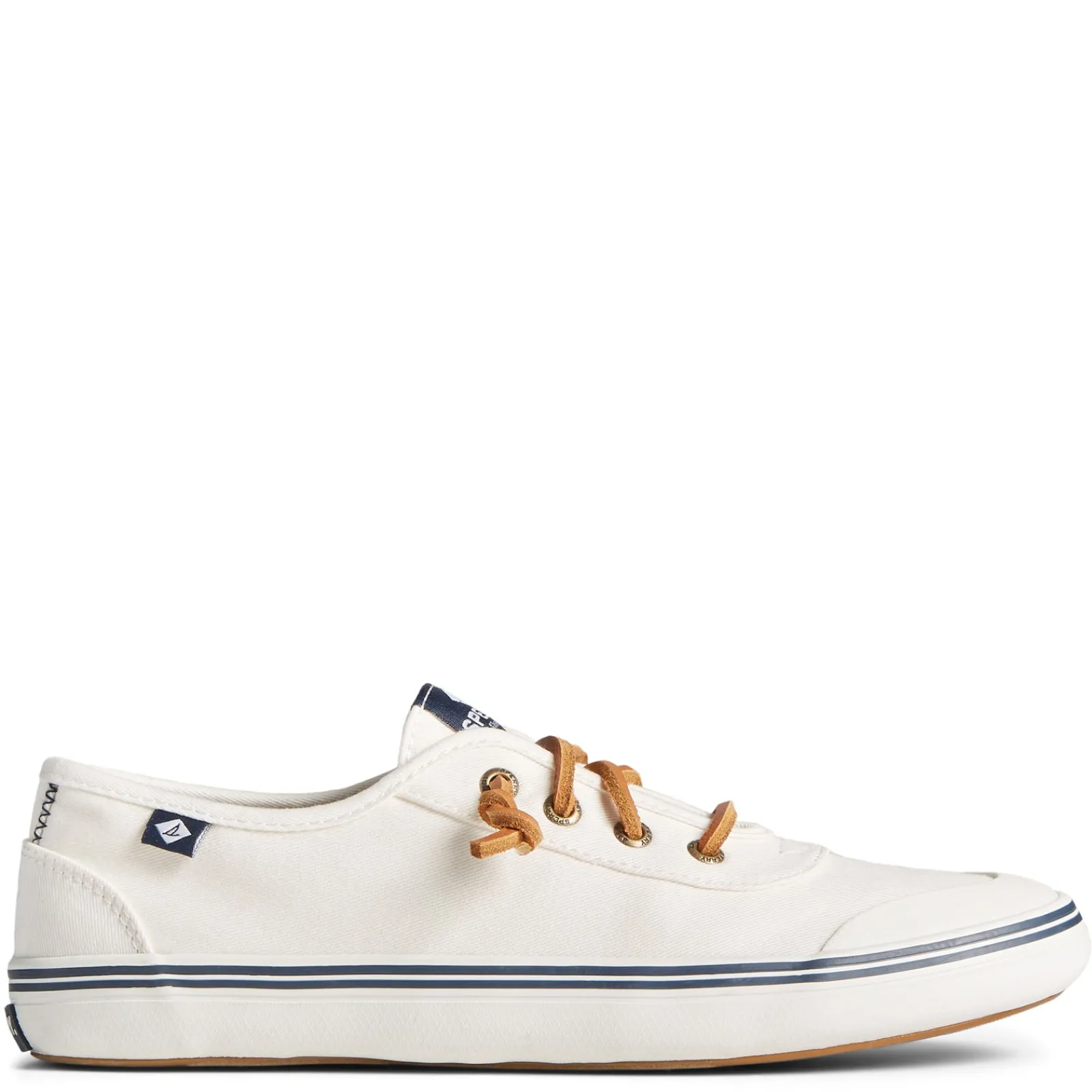 Discount Sperry Women's , Lounge Away 2 Lace-Up Boat Shoe White