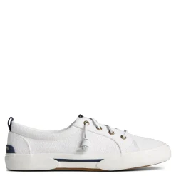 Clearance Sperry Women's , Pier Wave LTT SeaCycled Sneaker White