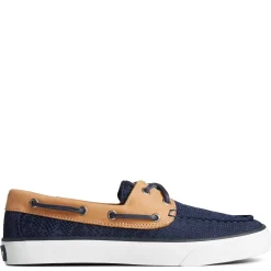 New Sperry Women's , SeaCycled Bahama II Sneaker Navy Jacquard
