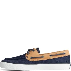 Best Sperry Women's , SeaCycled Bahama II Sneaker Navy Jacquard