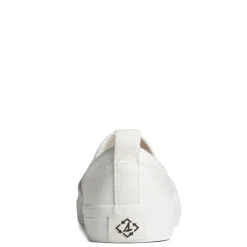 Discount Sperry Women's , SeaCycled Crest Twin Gore Canvas Sneaker White