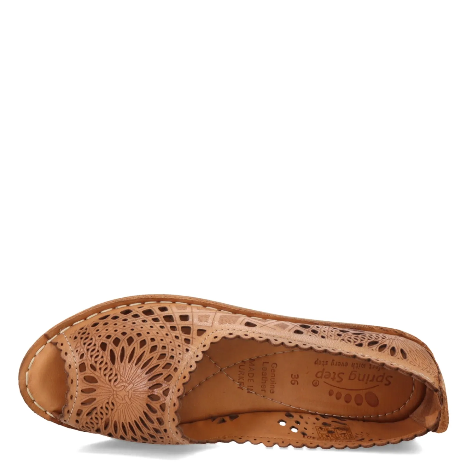 Clearance Spring Step Women's , Brandal Slip-On Camel