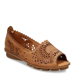 Hot Spring Step Women's , Brandal Slip-On Camel