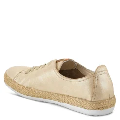 Hot Spring Step Women's , Eloya Sneaker Gold Metallic